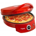 Bestron elektrischer Pizzaofen, Pizza Maker bis 230°C, mit Ober-/Unterhitze, für selbstgemachte oder Tiefkühl-Pizza, Flammkuchen