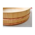 Reishunger Hangiri Holzschüssel für Einsteiger, Durchmesser 30 cm