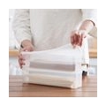 2 × Aufbewahrungsbox für Küchennudeln mit Deckel, Aufbewahrungsbox für Haushaltskunststoffe, Essstäbchen für Geschirr, Aufbewahr