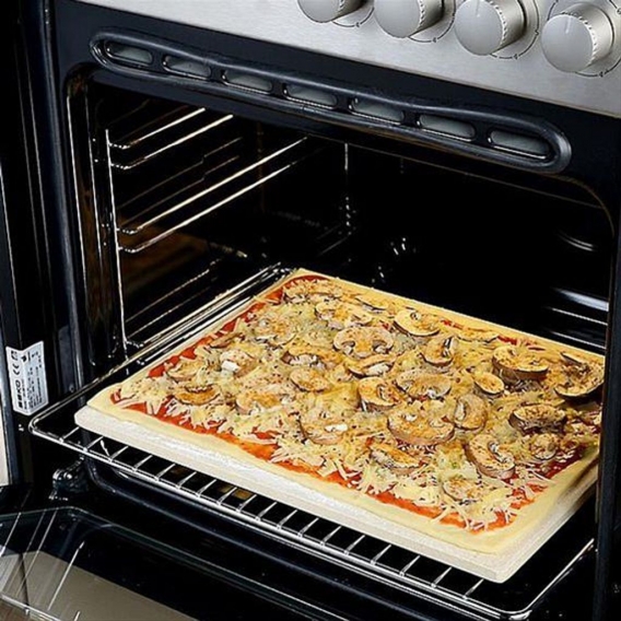 Pizza-Stein für Backofen - Pizza-Ofen - Flammkuchen-Ofen