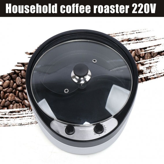 1200W Elektrische Kaffeeröster Bohnenröster Röstmaschine Coffee Roaster 800g 0-240 °C