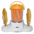 Sencor SHM 4220 Hot Dog Maschine mit Eierkocheraufsatz - 380W - Zum Kochen von 1-6 Hot Dog Würstchen Weiß / Orange