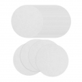 100 Stück Mikrowellenofenpapiere, Keramikfaserpapier Hot Melt Ofenpapier für die DIY-Fusing-Glasschmuckherstellung