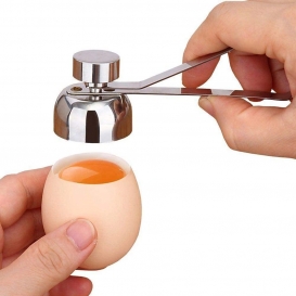More about 1 Stück Eierköpfer Edelstahl Shell Separator Remover Eierschneider Topper Schneidwerkzeug für harte und weiche Eier oder rohe Hü