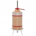 BEI CLORIS - Möbel Obst- und Weinpresse mit Stoffbeutel 30 L Eichenholz - im Beständig & Modernes Design,375 x 1070 mm1parcel