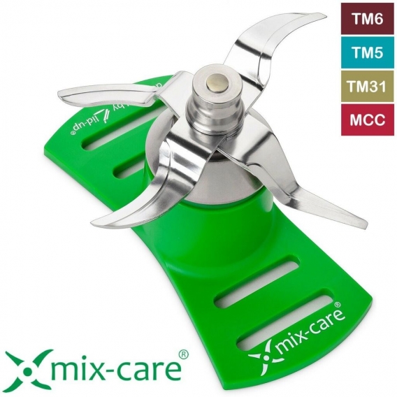 Lid-up Mix-Care Geschirrspülmaschineneinsatz kompatibel mit dem Mixmesser des Thermomix