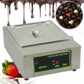 1000W 8kg-Kapazität Schokoladenschmelzgerät elektrisch Edelstahl Schokolade Temperiergerät Schmelztiegel Schokoladenwärmer