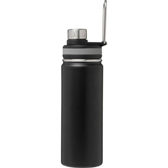 Avenue Gessi Vakuum-isolierte Sportflasche PF3322 (Einheitsgröße) (Massiv Schwarz)