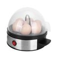 350W Eierkocher, multifunktionaler Haushalts Eierdampfer, kann 7 Eier kochen, Edelstahl Frühstücksmaschine