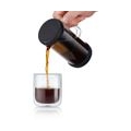 Barista & Co kaffee-/Teebecher One Brew10 cm Glas schwarz