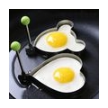 5 Edelstahl Bratring Antihaft-Ei Ringe Kochen Egg Fried Pancake Omeletts Form Ringe Küche Werkzeug Pancake Ringe