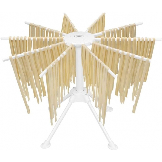 10 Row zusammenklappbare Nudeln Wäscheständer stabile handgemachte Nudel hängen Stehen Geschirr hausgemachte Pasta Gadget Pasta 