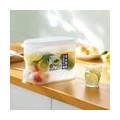 Schlechter Zitronensaftkessel 3500ml Zitronensaftküche Getränke Pot Topf Kaltwasserflasche Behälter Wärmerohrmaschine (weiß)