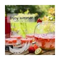 Wassermelonen Schneider,  Melonenschneider Edelstahl Wassermelonen Messer Rostfrei Obstmesser für Papaya Pitaya Wasser Honigmelo