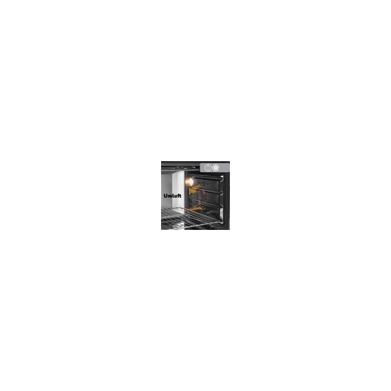 ICQN 60 Liter XXL Minibackofen, 1800 W, Umluft, Pizza-Ofen, Doppelverglasung, Drehspieß, Timer, inkl. Backblech Set, Elektrische