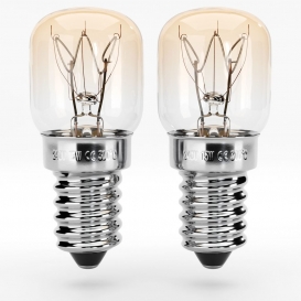 More about ABSINA 2x Backofen Glühbirne 15W E14 - Backofenlampe bis 300 Grad hitzebeständig für Mikrowelle & Salzlampe - Backofen Lampe