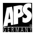 APS Germany APS Induktionskochplatte 12295, 800 W, Ø 24 cm