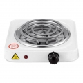 Elektrisches Einbrenner-Kochfeld Mit Einstellbarer Temperatur Kochplatte Weiß 500W Farbe Weiß 500W