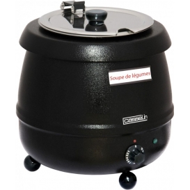 More about Casselin elektrischer Suppenkocher 9 Liter - aus Edelstahl mit Thermobeschichtung