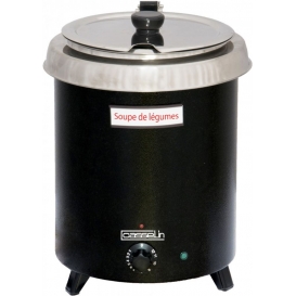More about Casselin elektrischer Suppenkocher 8,5 Liter - Edelstahl mit Thermobeschichtung