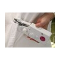 Starlyf® Fast Sew Mini Nähmaschine, weiß, Nähmaschine, kabellos, praktisch und tragbar, Easy Retouche für schnelles und einfache