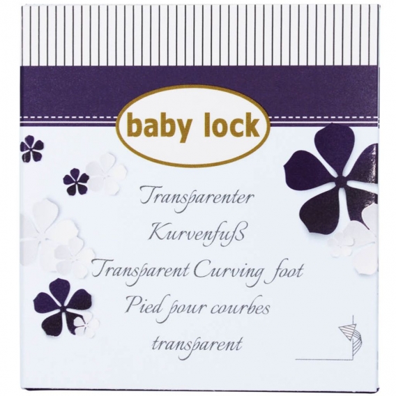 baby lock Kurvenfuß transparent BLE 5-3, BLE 8W-2, BLE S8, BLE TS8