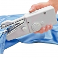 HLHBDSM  Handnähmaschine Mini Handschnurlose tragbare Nähmaschine Schnellreparatur Geeignet für Stoffbekleidung Kindertuch Heimr