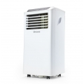 DHOME DA9KWE Mobile Klimaanlage - 3-in-1 - Kühlen - Entfeuchtung - Ventilieren - 9000 BTU - Timer - optimal bis zu 45m³