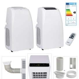 More about AREBOS 4in1 Mobile Klimaanlage 3,5kW/12000 BTU Klimagerät Kühlen Entfeuchten Ventilator EEK A