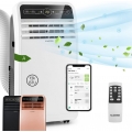 Klarstein Mobile Klimaanlage mit Abluftschlauch - Luftkühler Ventilator Luftentfeuchter Nachtmodus Funktion - App-Steuerung - 12