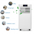 Jopassy Mobiles Klimagerät Klimaanlage 9000BTU 4 in 1 mit Abluftschlauch Eco Klimaanlagen Luftentfeuchter, Ventilationsfunktion 