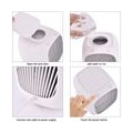 Mobile Klimageräte, 3 In 1 Mini Luftkühler für Zuhause und Büro，Weiß