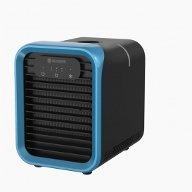 More about 220V Mini Klimaanlage Halbleiterkühlung Mini Tragbare Befeuchtung Desktop Luftkühler Lüfter 3 Modus für Zuhause, Büro, Reisen, O