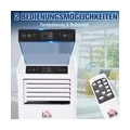 HOMCOM Mobile Klimaanlage, 2,6 kW 3-in-1 Klimagerät - Kühlen, Entfeuchtung und Ventilation – Luftentfeuchter, Ventilator, 24h Ti