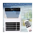 HOMCOM Mobile Klimaanlage, 2,9 kW 3-in-1 Klimagerät - Kühlen, Entfeuchtung und Ventilation – Luftentfeuchter, Ventilator, mit Fe