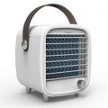 Mobile klimageräte, Mini Air Cooler, Luftbefeuchter und Luftreiniger, USB Mini luftkühler mit wassertank , Leuchten für Zuhause 
