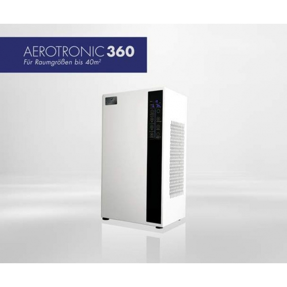 CASADA Luftreiniger Aerotronic 360 waschbare Filter mit 6-Stufen-Filtertechnik entfernt 99,99% Viren Aerosole Pollen Staub uvm 2