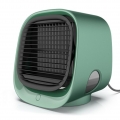 HLHBDSM Klimagerät Wasserkühlung, Verdunstungskühler Luftkühler, Verdunstungskühler Mini, Air Cooler Klimagerät, 7 LED-Leuchten,