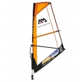 Aquamarina Unisex – Erwachsene Equipment Windsup Blade Vela Mq.3 Sup Segeln, Orange/Transparent