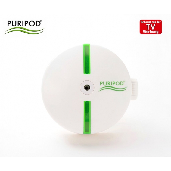 PURIPOD® - der Lautlose Ionen-Luftreiniger in Minutenschnelle - Original aus dem TV-Werbung