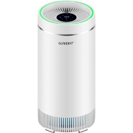 More about LLIVEKIT Luftfilter für Zuhause, Entfernt 99,9% Partikel, CADR 320m³/h,Raumgröße: 80 m²,Air Purifier mit 3-in-1 HEPA Filter,Weiß