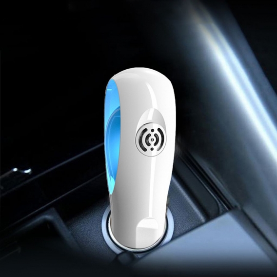Auto Mini LED Ionen Luftreiniger Erfrischer Rauch Geruch Geruch Entfernung Sauerstoffbarren