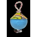 Jolly Ball Romp-n-Roll 15cm Hellblau (Heidelbeerenduft)