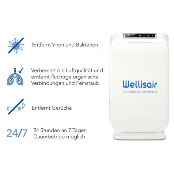 Wellisair -  Luft-/Oberflächendesinfektion