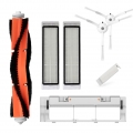 7 Stück / Set Staubsauger Kehr-Hauptbürsten-Kit Staubentfernungsfilter für Xiaomi mijia, Roboter-Staubsaugerteile