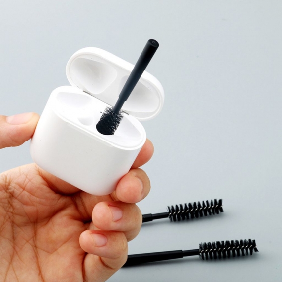 2Pcs Anti-Static Brush Kopfhörer Ladekoffer Reiniger Reinigungswerkzeug für Air-Pods