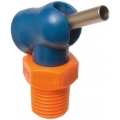 LOC-LINE Hochdruckdüse XW für Kühlmittelschlauch 1/8" 70bar Ø2,2x31,8mm blau-orange