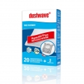 20x dustwave® PREMIUM-Staubsaugerbeutel für Aldi - UN 210 / UN210 / Extradickes Vlies für Allergiker - Markenstaubfiltertüten "M