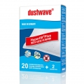 20 Staubsaugerbeutel passend für AEG - AVQ 2134 Viva Quickstop Bodenstaubsauger von dustwave® Markenstaubbeutel –  Germany + ink