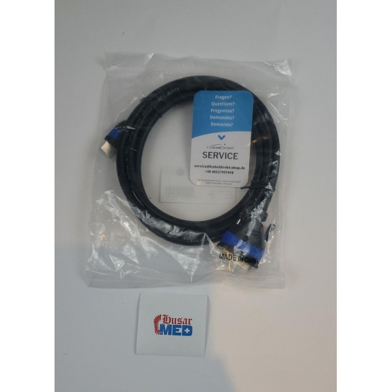 KabelDirekt 609224989148 video kabel adapter 2 m HDMI Type A (Standaard) DVI-D Zwart
